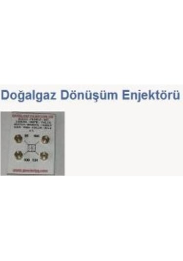 60 Takım 7 Lik Doğalgaz Dönüşüm Enjektörü