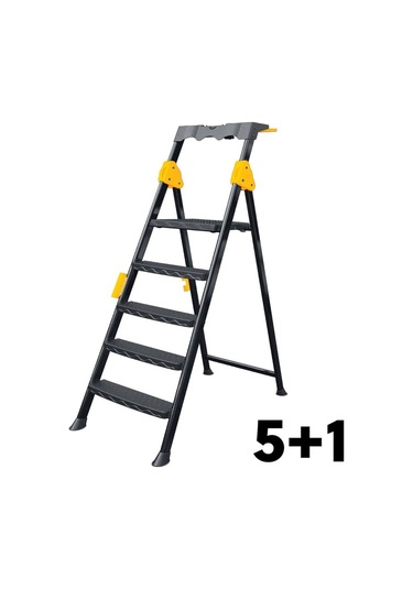 5+1 Basamaklı Metal Merdiven Prostep Sgs1175