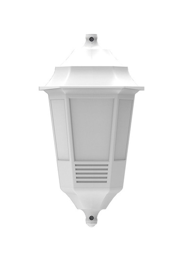 Horoz Yarım Aplik Bahçe Aydınlatması Beyaz Ip44 E27 400020120 Diğer