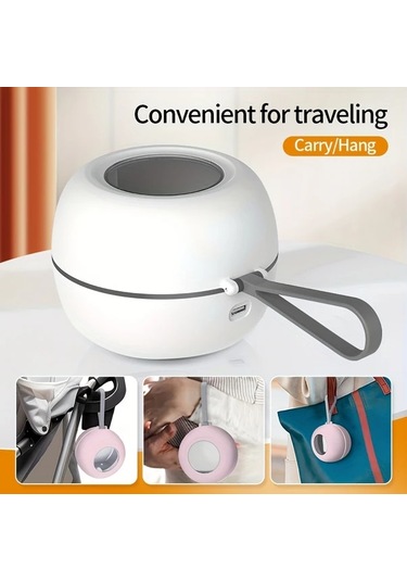 Willowhaven Mommed Taşınabilir Usb Sterilizatör Kutusu Beyaz - Emzik, Kulaklık Ve Küpe Temizleyici