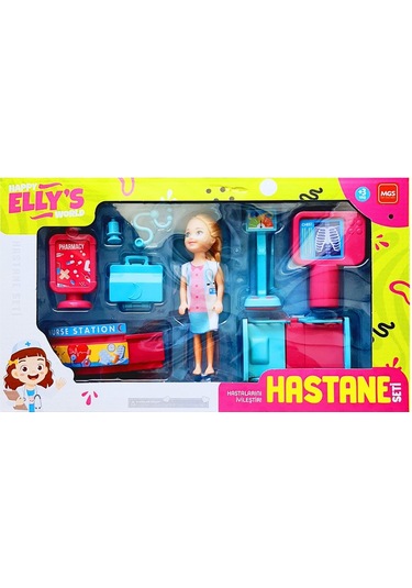 Elly'nin Dünyası Hastane Oyun Seti Hastaları İyileştir Oyuncak