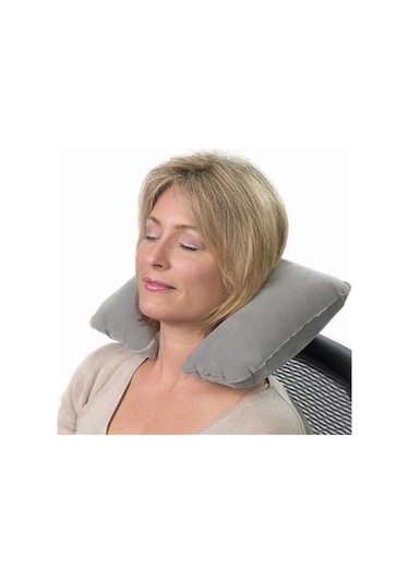 Sıladanal Seyahat Yolculuk Uyku Boyun Yastığı Ergonomik Ortopedik Yastık Siyah