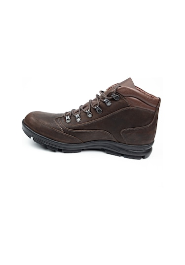 Voyager 3965 Büyük Numara Kahverengi Deri Erkek Bot Kahverengi