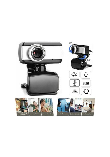 Suntek Dizüstü Masaüstü İçin Mikrofonlu Web Kamerası