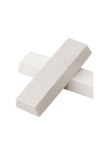 Profesyonel Fato Deri Yüzeyi Parlatma Mum Blok Beyaz