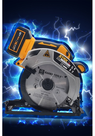 Staxx Power Çift Akülü 35V 5Ah Ahşap Sunta Kesme Daire Testere