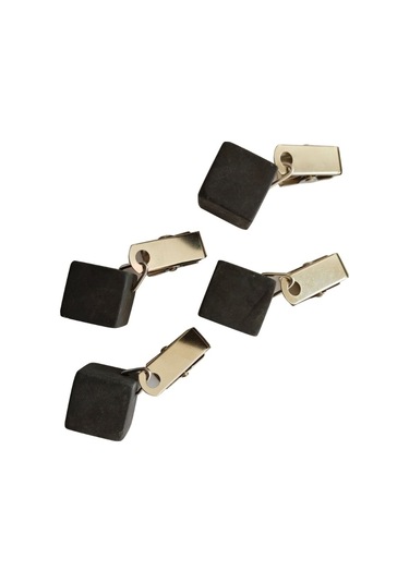 Black-67jb 4'lü Paket Masa Örtüsü Ağırlıkları Mermer Taş Ağır Kolye Masa Örtüsü Askıları Klip