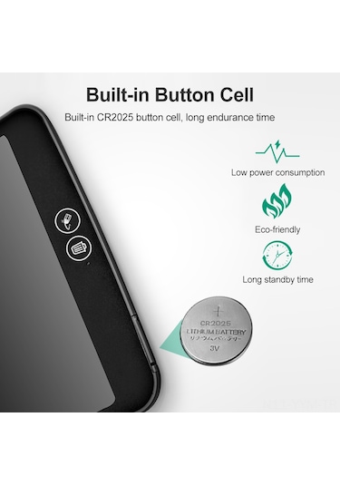 Geeksen 12 İnç Renkli Lcd Çizim Tableti, Taşınabilir Dijital Yazı Tahtası, Stylus Kalem Dahil