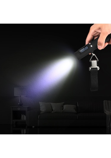 Taşınabilir Dijital Bagaj Tartısı, Güç Bankası Ve El Feneri Fonksiyonu İle Elektronik Tartı, Balık Tartısı, Bagaj Ağırlığı İçin Asma Tartı Diğer