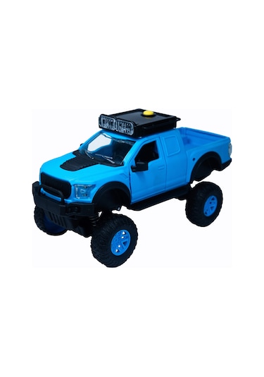 Zuzu Toys Wonstar Offroad Sesli Ve Işıklı 1:16 40165 Mavi Çok Renkli