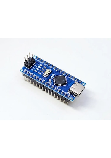 Arduino Nano Ch340 Chip Klon - Type C Lehimlenmiş