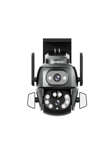 Gece Görüşlü 2+2 Mp Speed Dome 2 Kameralı Wifi Ptz Ip Kamera Pro