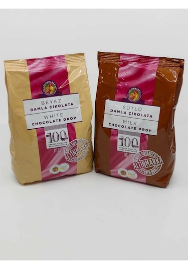 Altınmarka Sütlü Ve Beyaz Damla Çikolata 2 x 1 KG