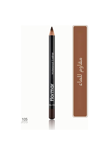 Flormar Waterproof Eyeliner Suya Dayanıklı Kajal Göz Kalemi 105 Warm Brown
