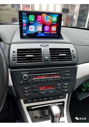 Bmw X3 2003-2011 Carplay Navigasyon Multimedya 9ınç 2gb Ram 32gb
