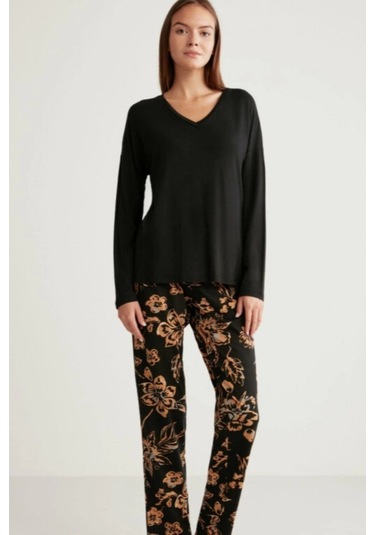 Pijama Takım Kadın 330 Siyah