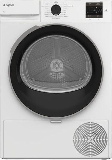 Arçelik 8100 Mx - 800 Kmx 8 Kg Çamaşır - Kurutma Makinesi Beyaz Set