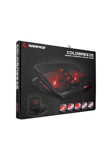 Rampage Addison AD-RC4 15" - 17" 4 Fanlı Notebook Soğutucu