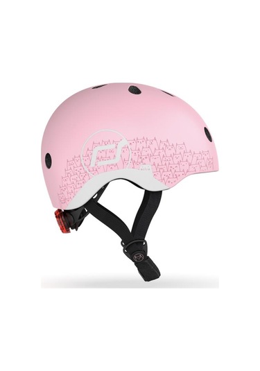 Scoot And Ride Helmet Reflective Bebek Kaskı Xxs-s Pembe 181206-96496