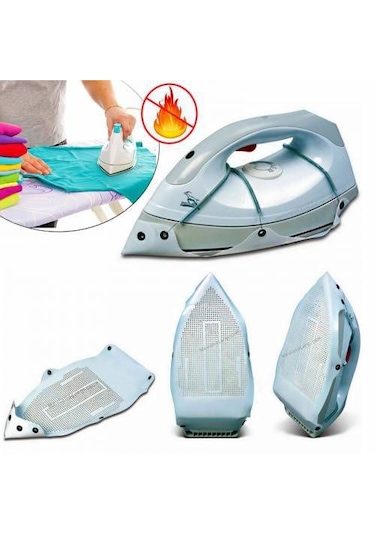 Ütü Altlığı Tüm Ütülere Uyumlu Yanmaz Yapışmaz Parlatmaz Teflon