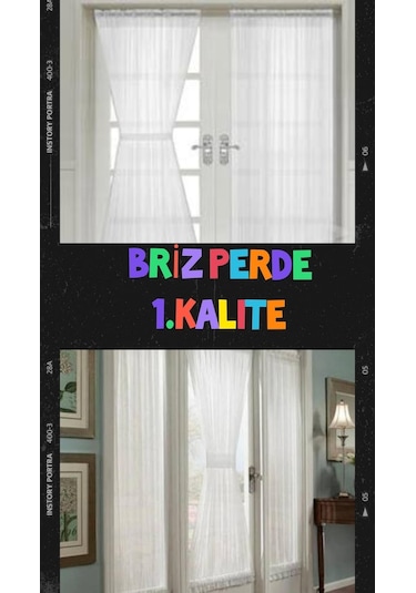 Çubuklu Mutfak Tülü Sade Ve Zarif Petek Dokulu Grek Tül (382521201)