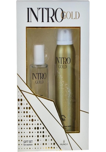 Hunca Intro Gold Kadın Parfüm EDT 50 ML + Sprey Deodorant 150 ML