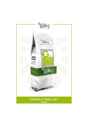 Wildwest Yeşil Çay Limonlu 200 G