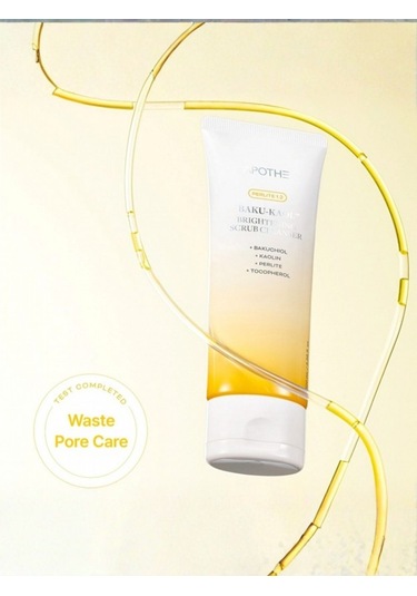 Apothe Baku Kaol Brightening Scrub Cleanser 100 Ml