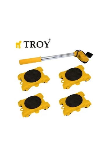 TROY 90006 Eşya Taşıma Kaldırma Seti, 5 Parça
