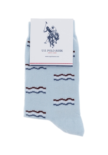 U.s. Polo Assn. Erkek Çocuk Açık Mavi Çorap Soket 50299299-vr003 Acık Mavı Açık Mavi