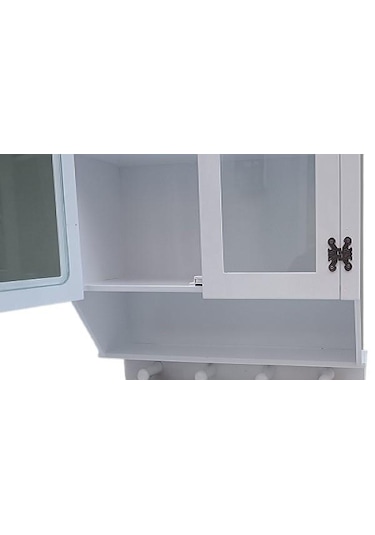 Hobi Adn 90351 Model Dekoratif Terek Ecza Dolap Mdf Parlak Beyaz Lake El Yapım Hobi Adn 90351 Model Dekoratif Terek Ecza Dolap Mdf Parlak Beyaz Lake El Yapım