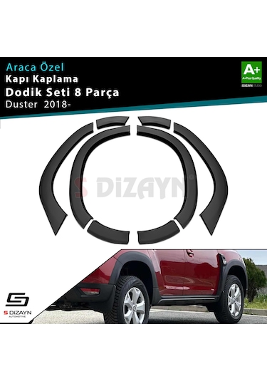 S-dizayn Dacia Duster 2 Çamurluk Kaplaması Dodik Seti 2018 Üzeri A+ Kalite