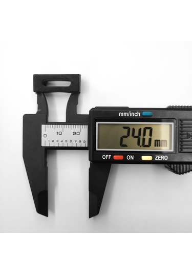 24mm Saat Plastik Silikon Kordon Tutucu Kayış Köprüsü Halka Askı