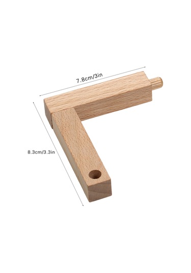 Samdoo Büyük Boy 3d Ay Lambası Ahşap Standı - 13-22cm Çap İçin Sökülebilir