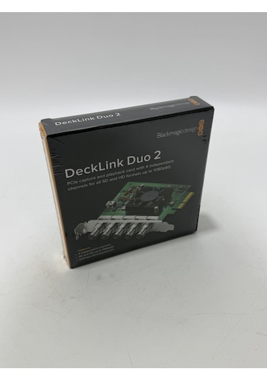 Blackmagic Decklink Duo 2 Sdı Capture Ve Playback Kartı