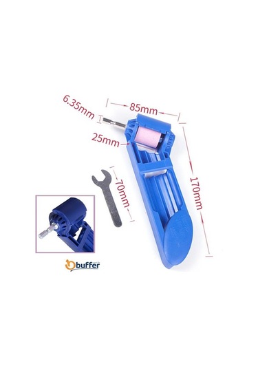 Taşınabilir Kullanımı Kolay Hafif Matkap Ucu Bileyici Matkap Ucu Bileme Keskinleştirme Aparatı 4741