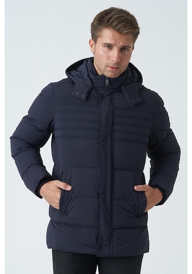 White Stone San Jose 58155 Slim Fit Kaban Laci-laci Lacivert