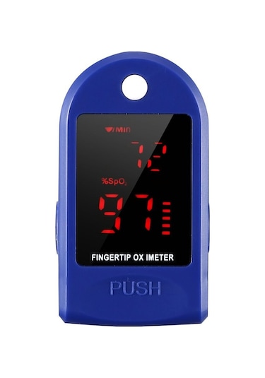 Tcherchi Led Dijital Ekranlı Parmak Ucu Nabız Ölçer Oksimetre