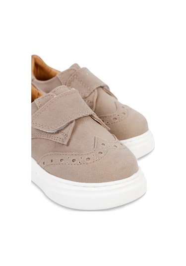 Civil Erkek Çocuk Klasik Kundura Ayakkabı 21-25 Numara Vizon Vizon