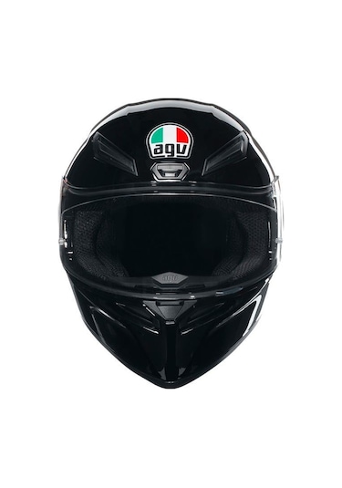 Agv K1 S Mono Siyah Motosiklet Kaskı