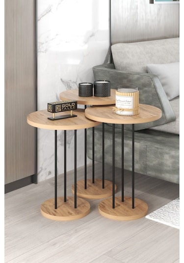 Zigon Sehpa Terra Atlantik Çam