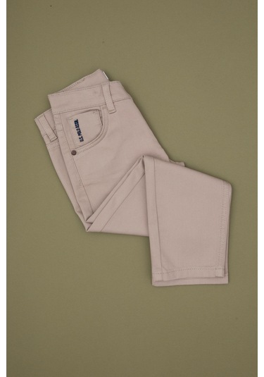 U.s. Polo Assn. Erkek Çocuk Koyu Bej Pantolon Kanvas-chino 50317206-vr088 Koyu Bej