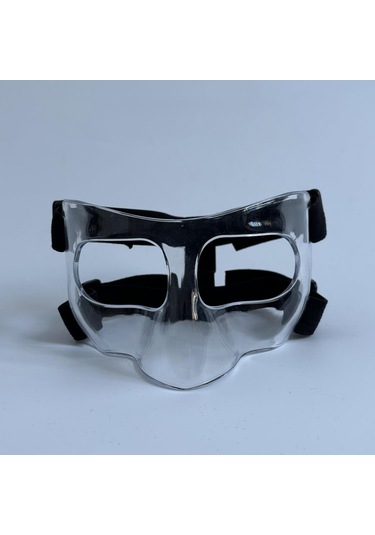 Suntek Basketbol Maskesi Koruyucu Kalkan Şeffaf-15x9.5x8.5cm