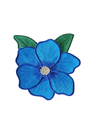 Agbtrend Mavi Manolya Nakışlı Sunum Ve Kokteyl Peçetesi Mavi