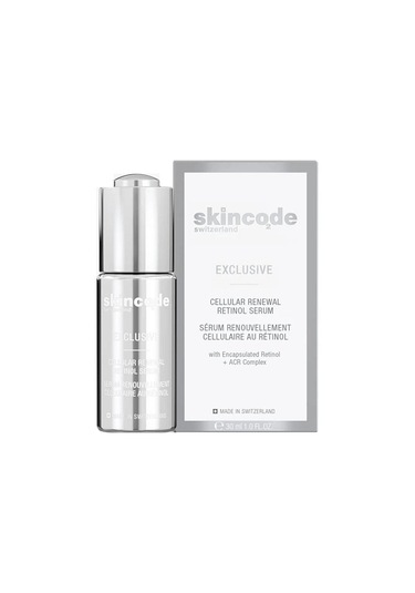 Skincode Exclusive Cellular Renewal Retinol Serum 30 Ml Yaşlanma Karşıtı, Cilt Yenileyici, Koyu Leke Ve İnce Çizgi Görünümünü Azaltmaya Yardımcı Retinol Serumu Skincode Exclusive Cellular Renewal Retinol Serum 30 Ml Yaşlanma Karşıtı, Cilt Yenileyici, Koyu Leke Ve İnce Çizgi Görünümünü Azaltmaya Yardımcı Retinol Serumu
