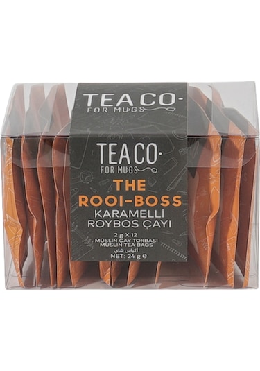 Tea Co. The Rooı Boss Karamelli Roybos Çayı Müslin Torba 12 x 2 G