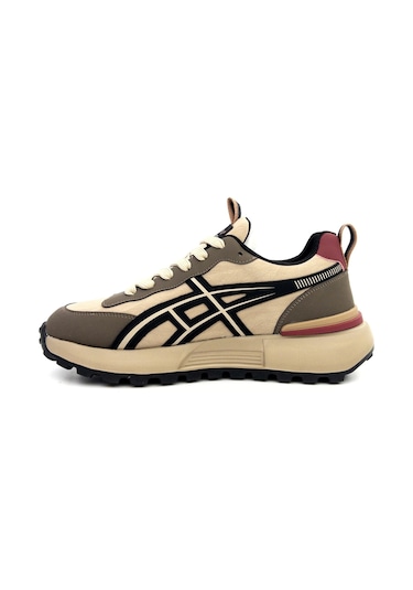 Guja 25k501-2 Erkek Bağcıklı Kalın Taban Sneaker Ayakkabı Kahve
