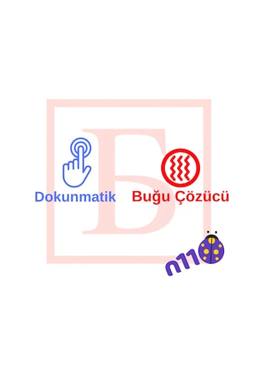 B051 Brat 80x100 Buğu Çözücülü Dokunmatik Led Ayna