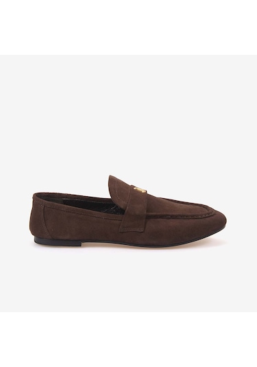 Hawen Angels Kadın Loafer 61145 Bitter Suede