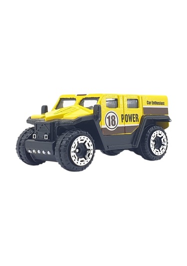 3'lü Araba Off-road Seti - Die Cast - Ds045 Lisinya Çok Renkli